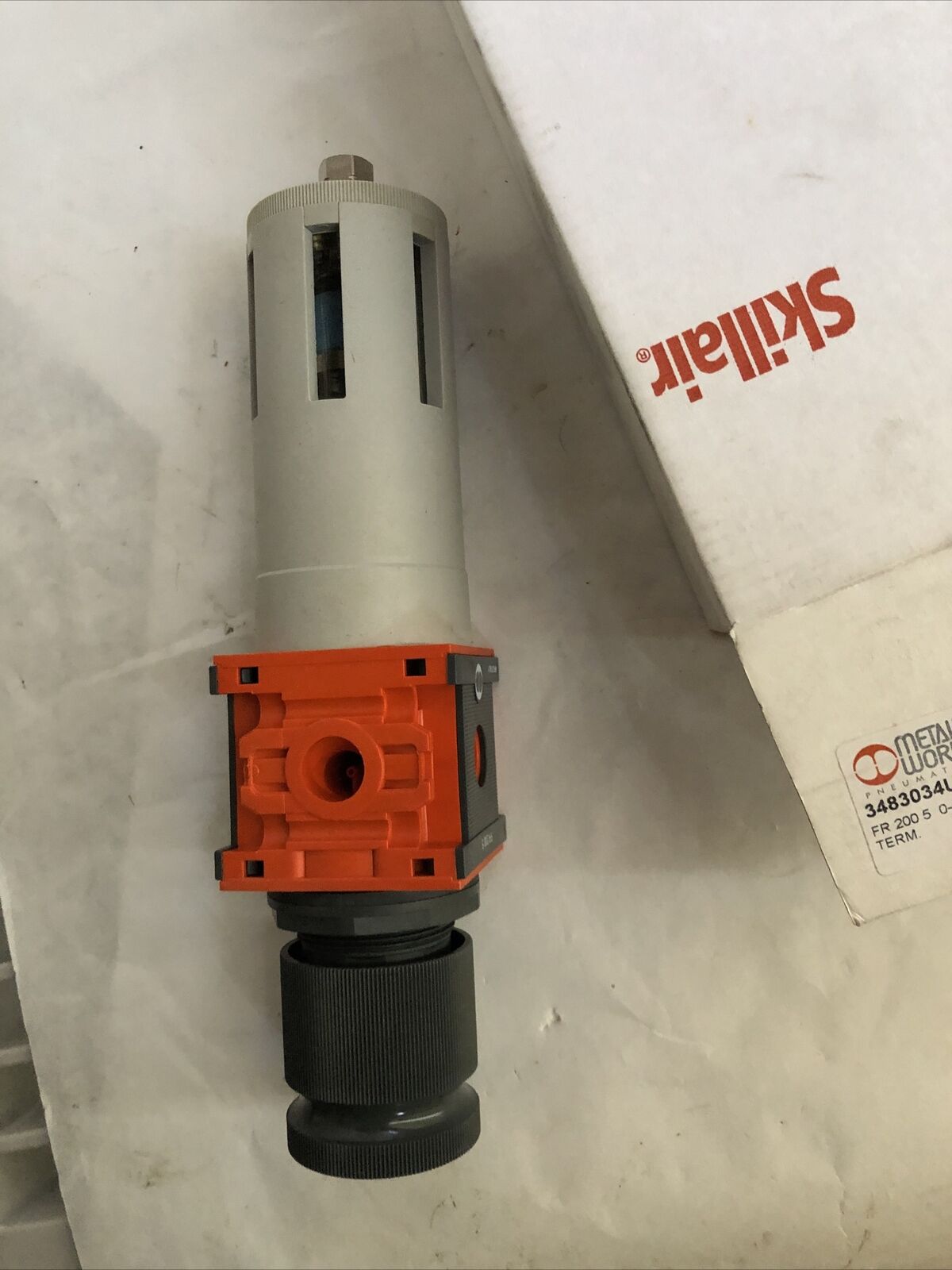 New Metal Work Fr 200 5  3483034Ua Pneumatic Filter Regulator, 0-180 Psi,Dc