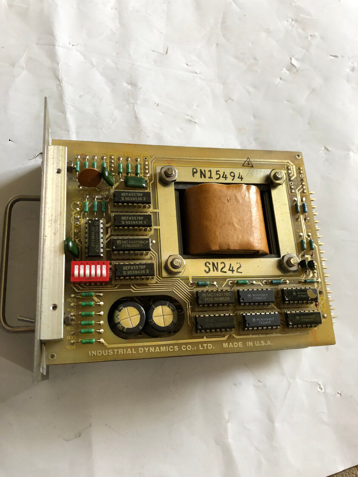 New Industrial Dynamics 15494 Variable Speed Control Module,Rejector,De