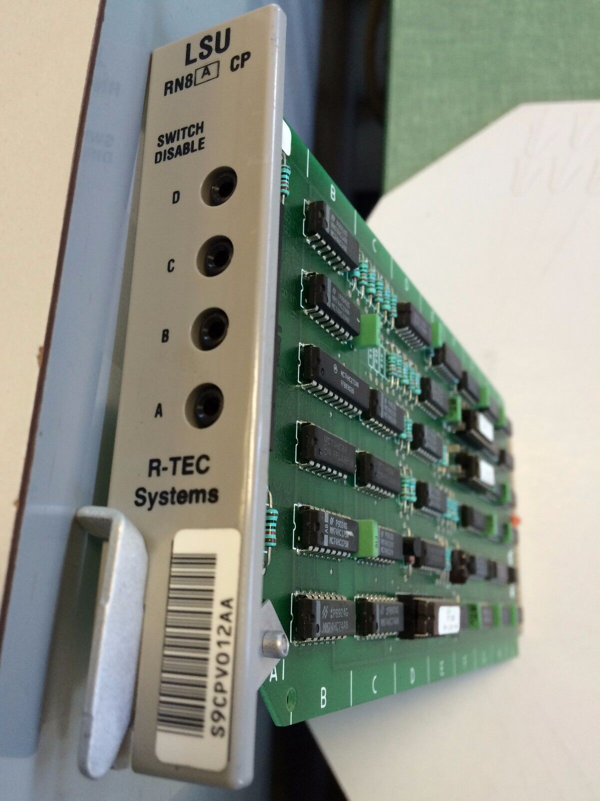 R-Tec Lsu Rn8 A Cp,43-007-28,8-26-88A,R-Tec Lsu Rn8a Cp,R-Tec Systems,Cg