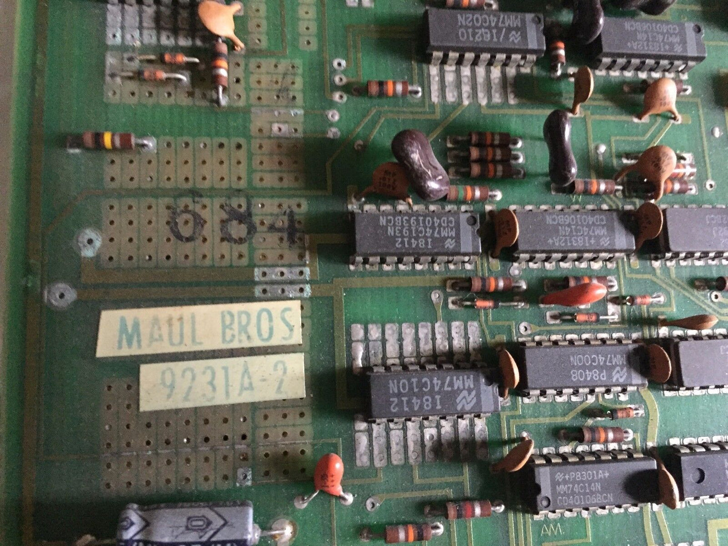 Maul Tech 134-39231-001-00,9231A-K5, Ecci,Maul Bros 9231A-2 Board,Ct
