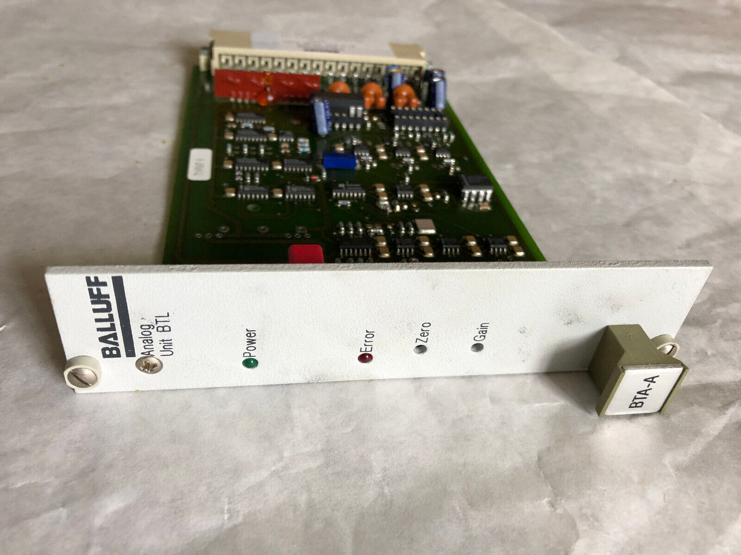 New Balluff Bta-A21-0508-V002 Analog Card Module,Balluff Bta-A 21-0508-V002 ,Ey