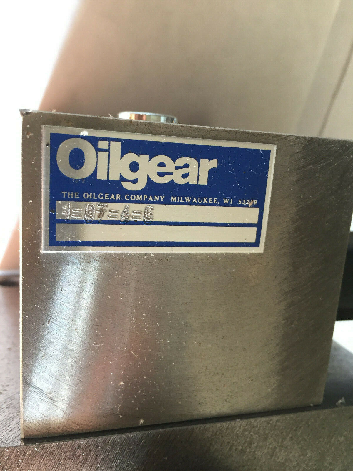 Oilgear Hsr1601/Ev1-24-C/1-07-4-C Pressure Reducing Hsr1601/Ev1-24-C,1-07-4-6,Sl