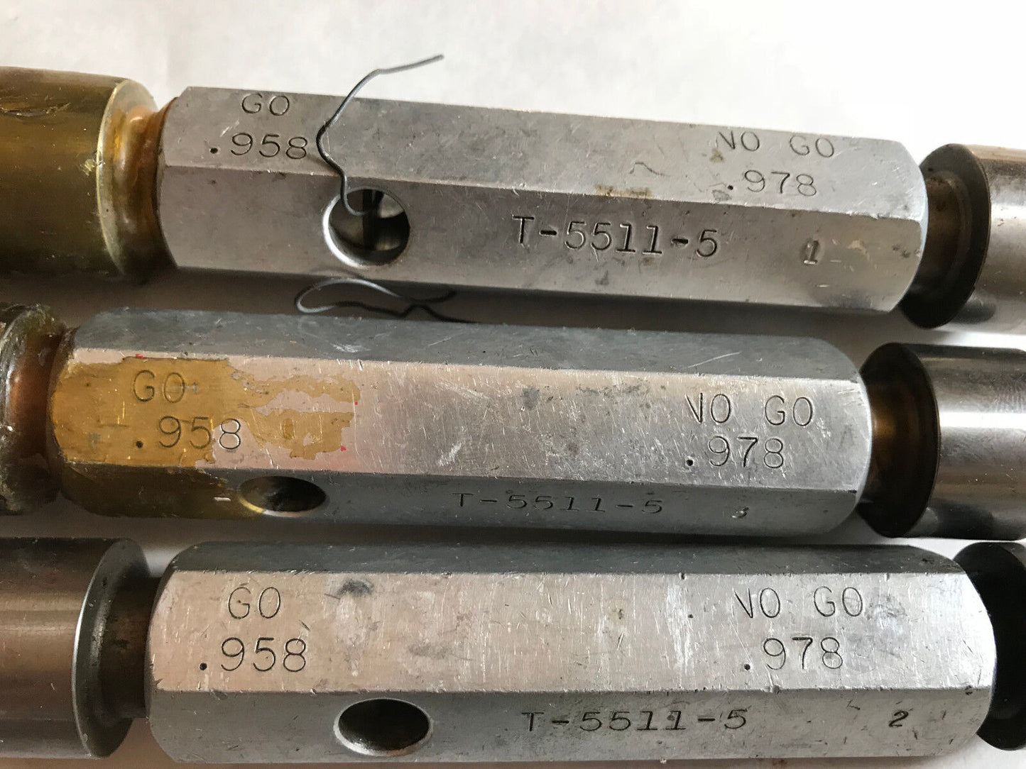 The Pipe Machinery 9460 Inspection Gage Go No Go Plug .9460 .9570 .946 .957,Ag