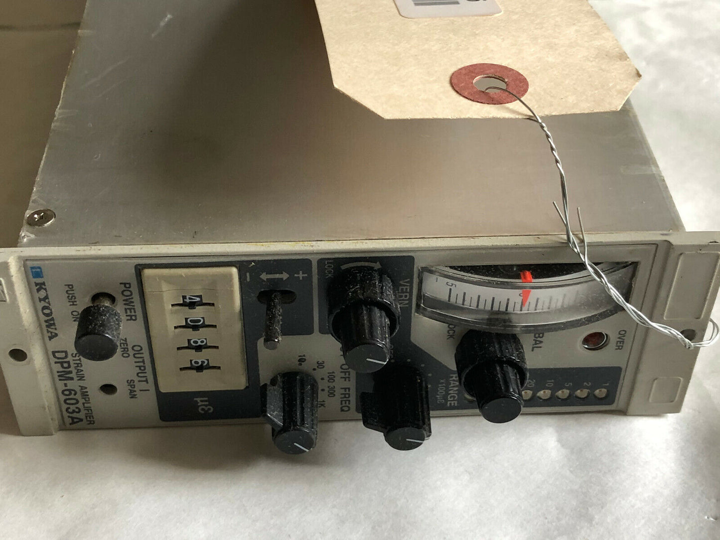 Kyowa Dpm-603A, Strain Amplifier,Db