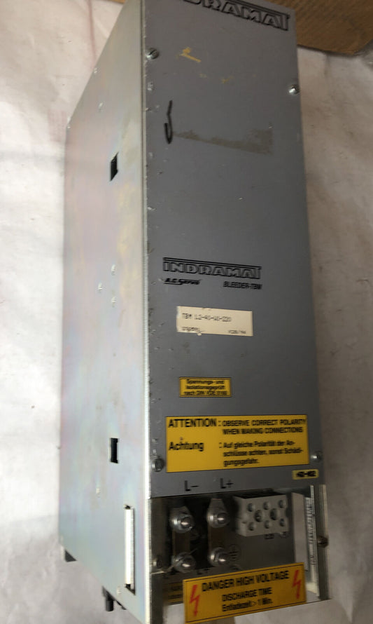 Indramat Tbm 1,2-40-W1-220,Tbm-Bleeder Tbm 1.2-40-W1-220 Ac Servo Drive,Fm
