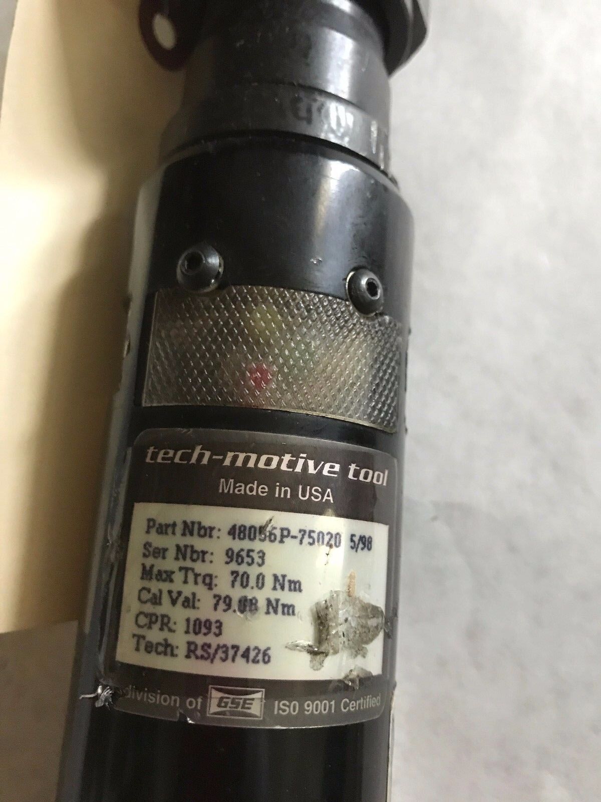 Tech Motive 48056P-75020 Tool Electric Nutrunner Rs/37426,Al