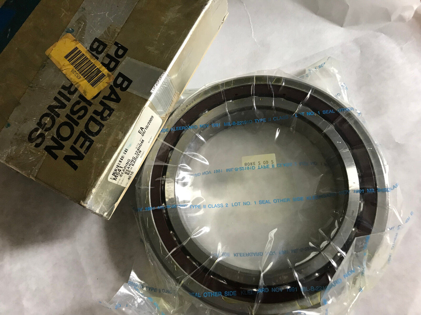 New Barden 124Hdm Super Precision Bearings,124H,M641,120Mm X 180Mm X 30Mm,Aa