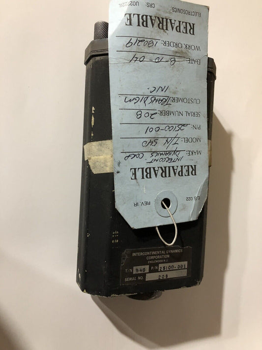 New Intercontinental Dynamics T/N 540 25100-001,Tl
