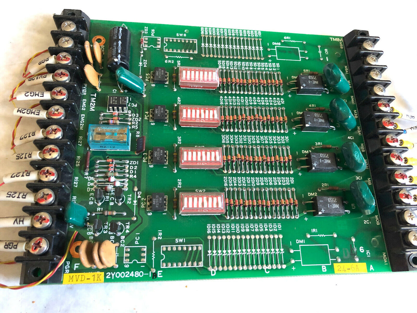 Hitatchi Mvd-1K 2Y002480-1 E Plc Circuit Board,2Y002480-1Be,2Y002480-1E,Tf,Tk