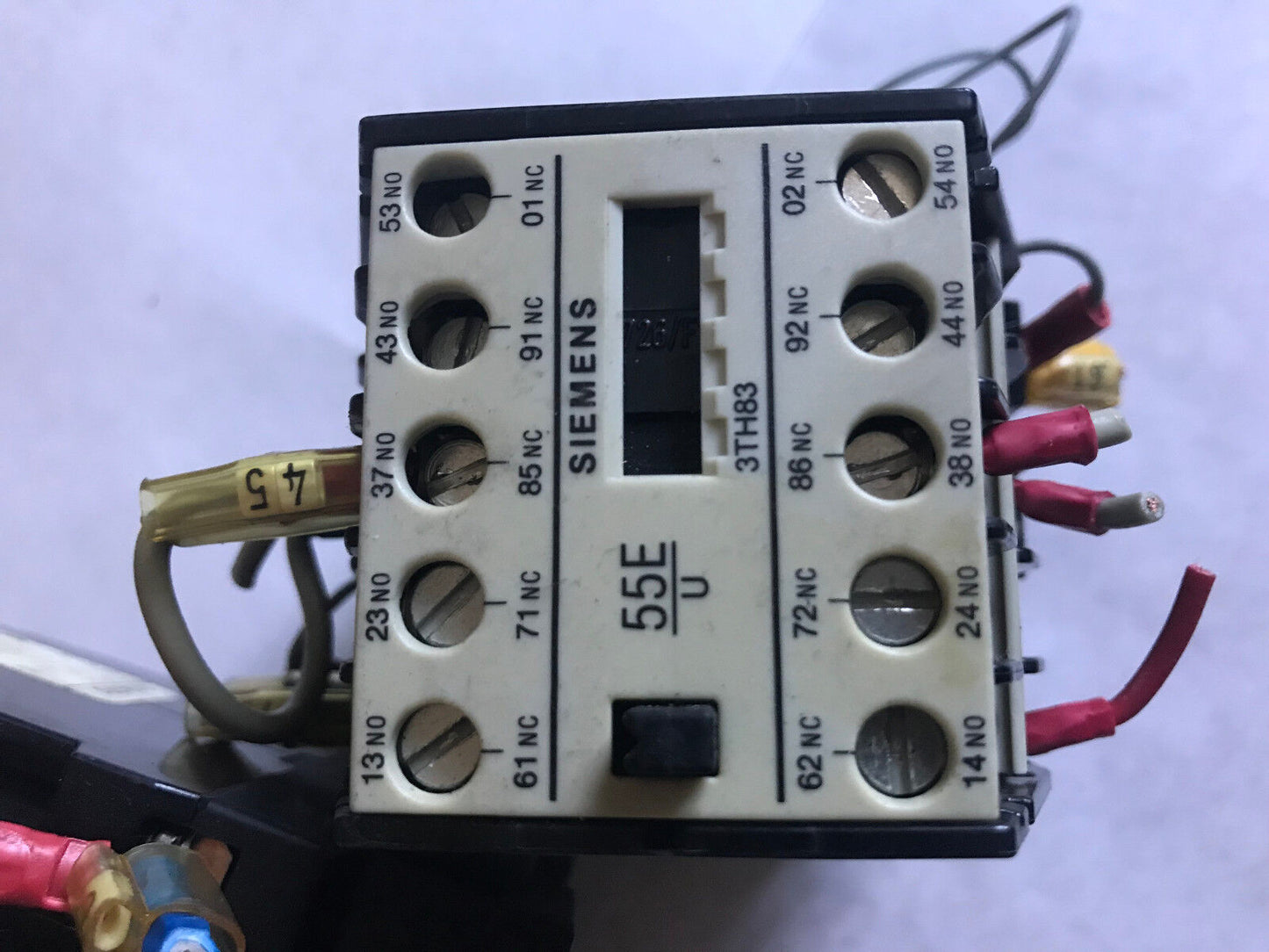 Lot 2 Siemens 3Th8394-0A Contactor 3Th83 94-0A,3Th83 94-Oa,3Th83,55E 110Vcoil,Sd