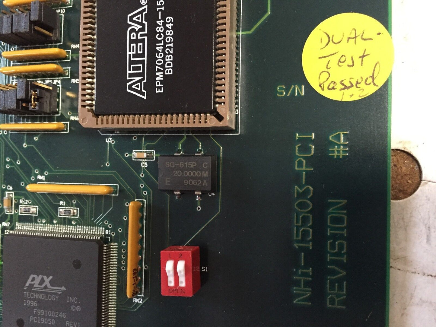 National Hybrid Nhi 15503, Nhi 15503-Pci Legacy Terminal,Fk