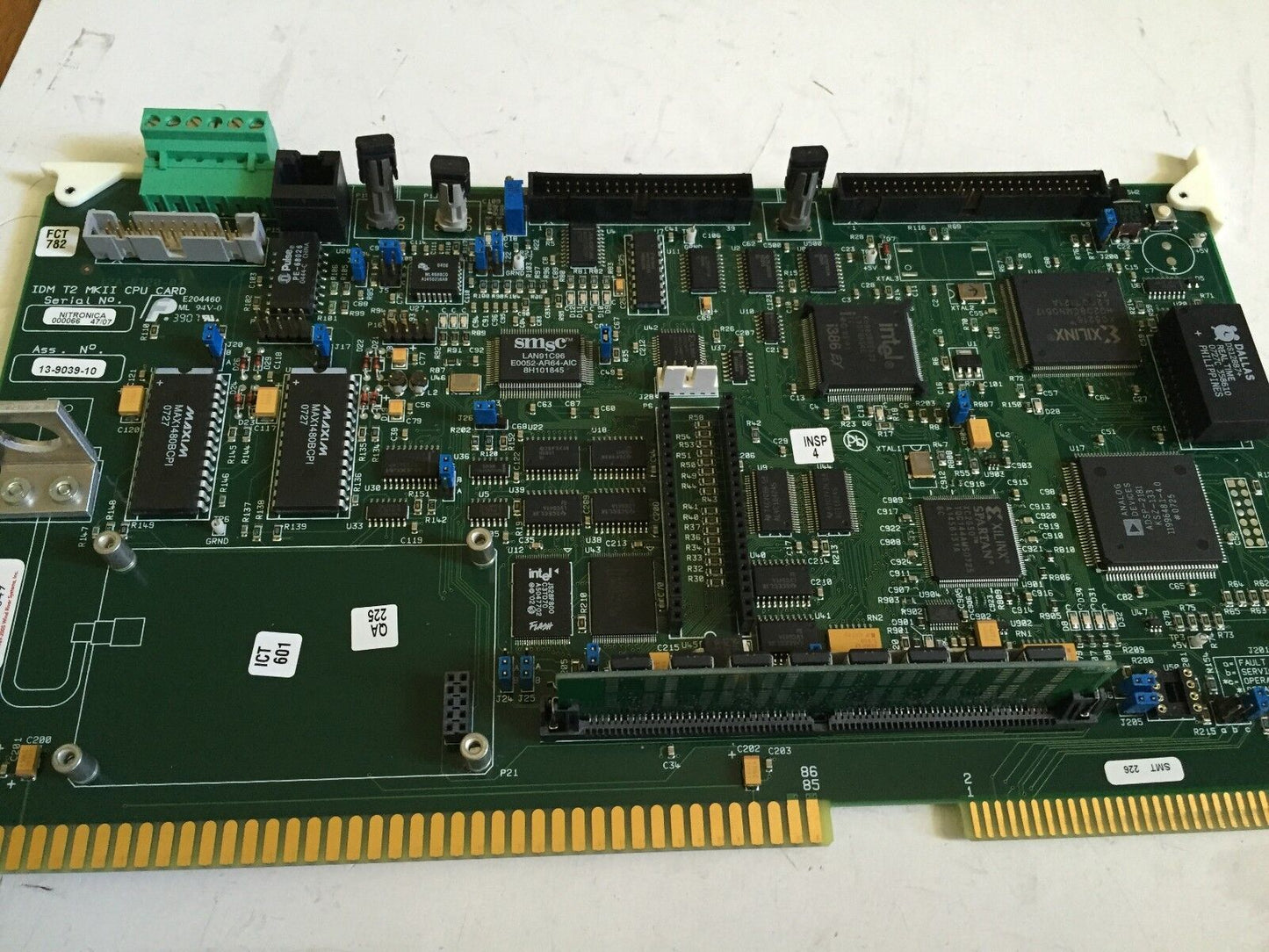 Qualitrol 13-9039-10,E204460,Nitronica, Idm T2 Mkii Cpu Card 90390010,Be,Cf
