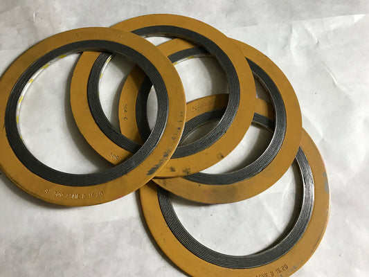 New Lot Of 4 Garlock Flex Seals,304-Vc  4" 300 Asme B 16.20,300,304-Vc,Ag