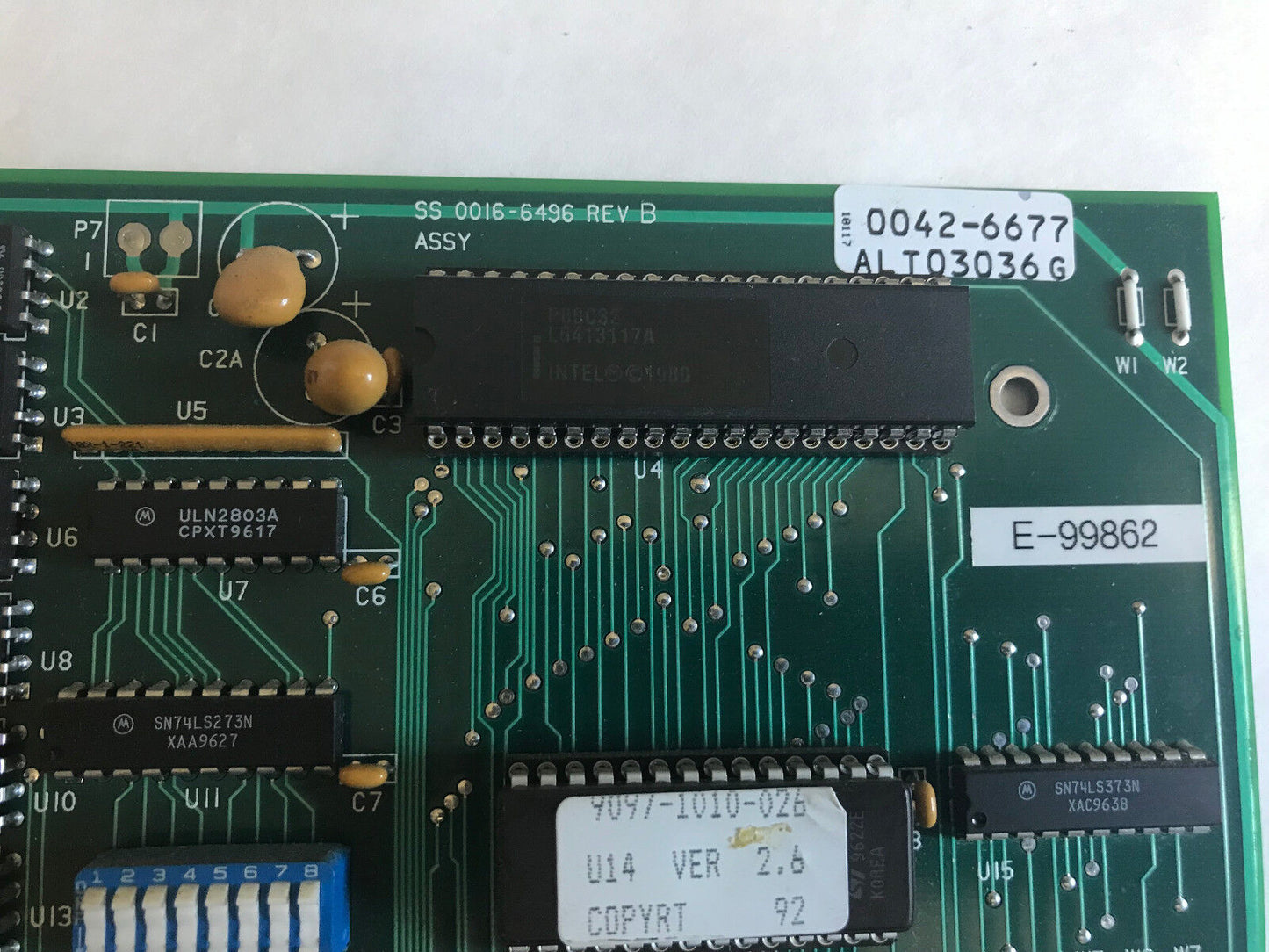 Reliance Electric Ss 0016-6496,Electro-Craft Pro-100 Servo Drive 0042-6677,Er