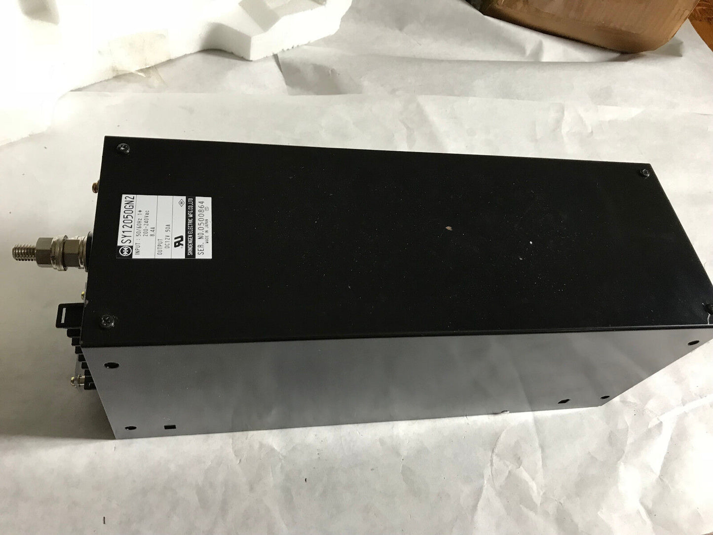 New Sy12050gn2 Shindengen Sy12050gn2,200-240Vac,12Vdc Output Power Supply,Ag