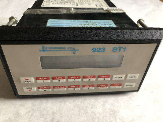 Flowmetrics 923 St1 Flow Controller, Operator Panel,923Stiliao,923Stil/Ao,Fg