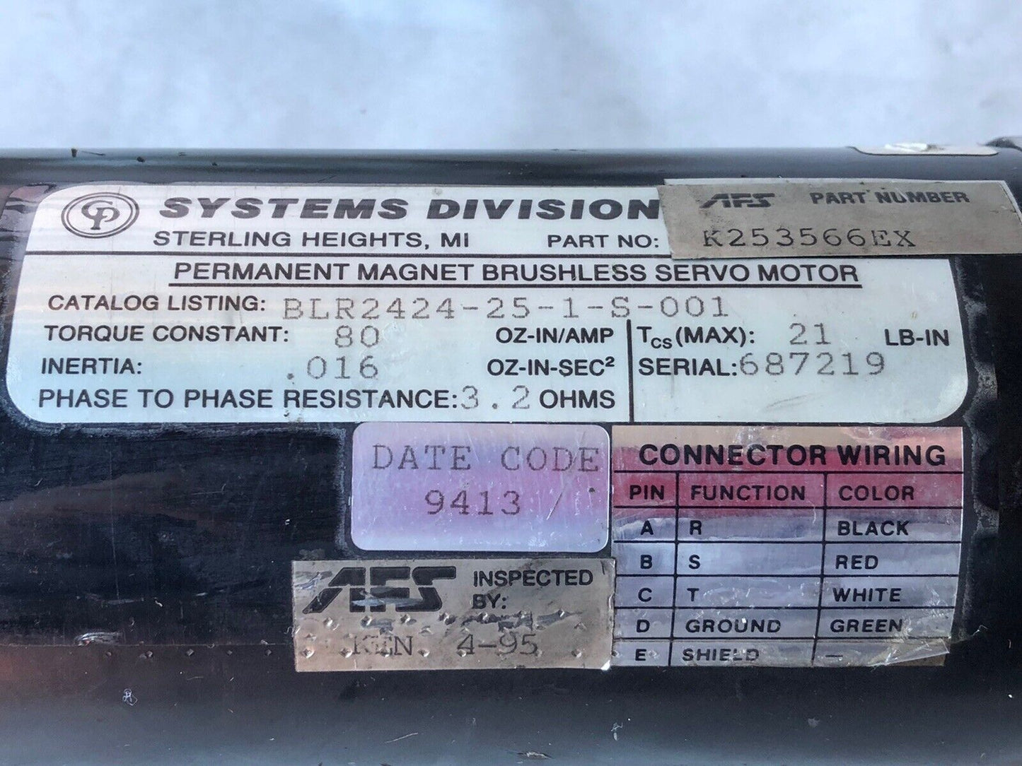 Chicago Pneumatic Blr2424-25-1-S-001 Nutrunner 460Emdmt 800 ,18682,Ab