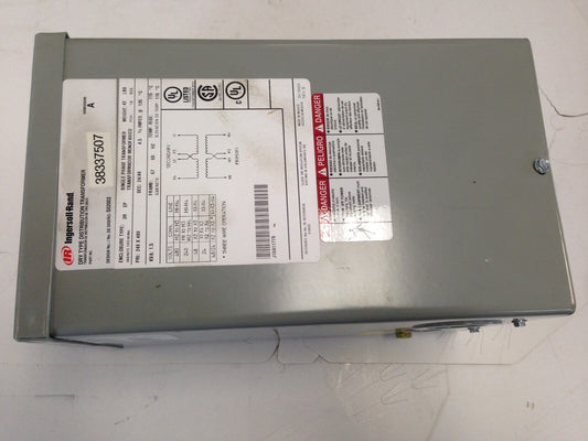 New Ingersoll Rand 38337507 Dry Distribution Transformer,1.5 Kva,240/480 Vac,Dh