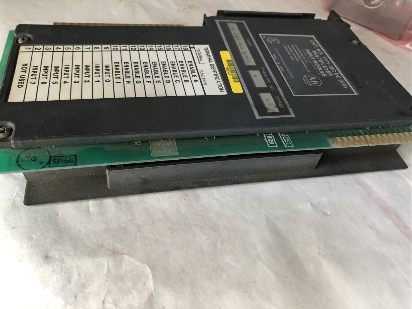 Allen-Bradley 1771-Isc Dc (5V) Allen Bradley Input Module Multiplexer,Ff