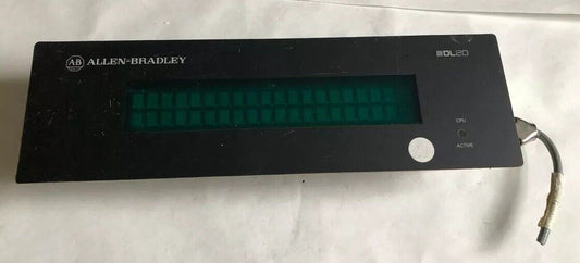 Allen Bradley 2706-B21j16c1,Dl20 Operator Interface Message Display,Bw