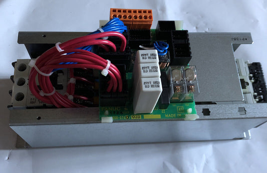 New Fanuc A05b-2502-C400 E Stop Unit, Fanuc A20b-1008-0740/03B,Ej