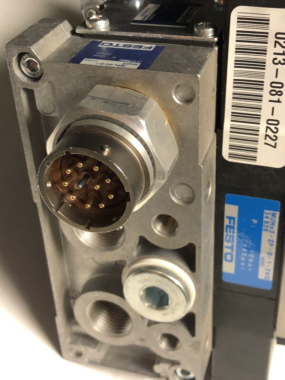 Festo Vimp-04 0020555557 Valve Manifold Muhx2-Zp-D-1-24G,Vigk-04-D-1,Iepl04d1,Ev