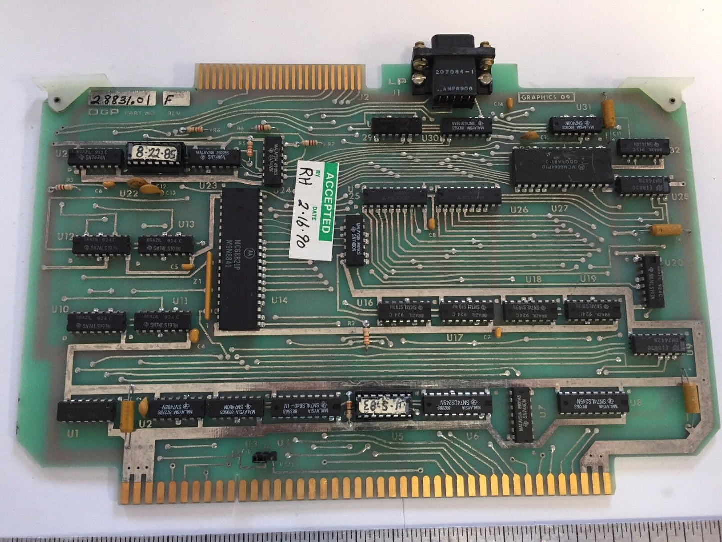 Gmr Ogp 28831.01 F  Graphics 09   Pcb Board 28831.01 ,Ff