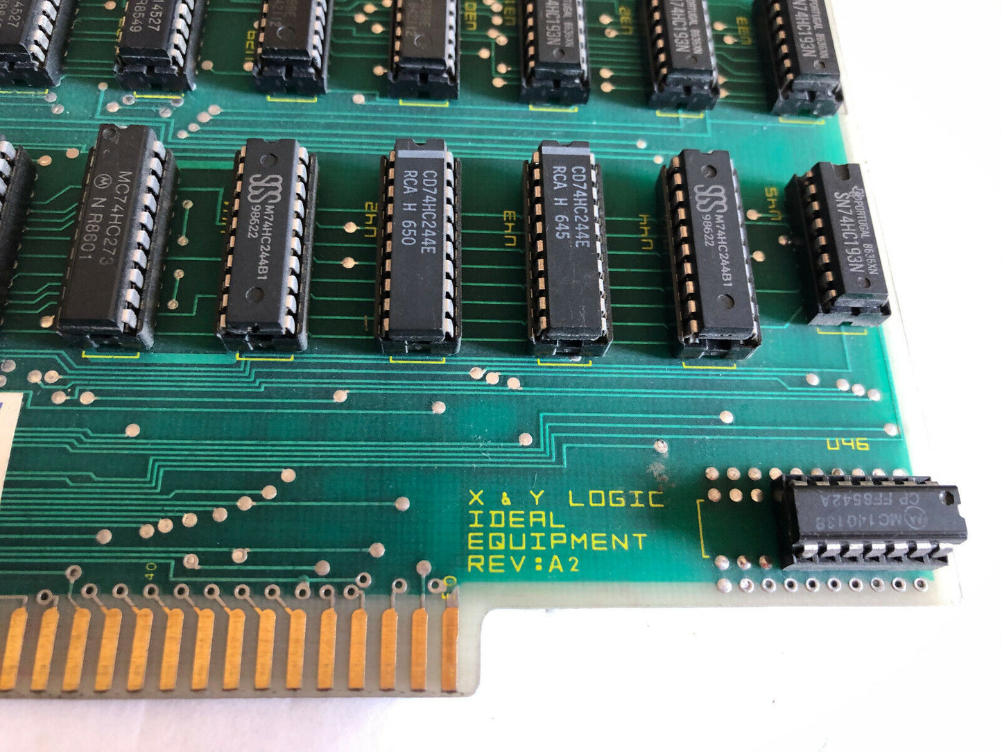 Ideal 6852Mif X & Y Logic Ideal Equipment Rev A2 X-Y Logic Board,Sa