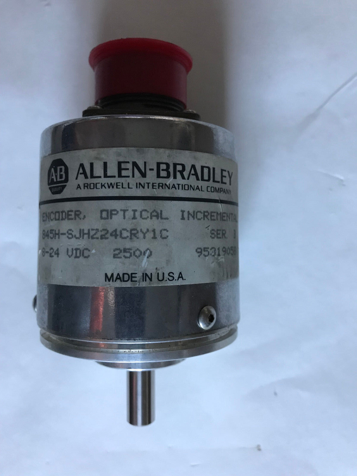 A-B Allen-Bradley 845H-Sjhz24cry1c Optical Encoder Incermen,Et