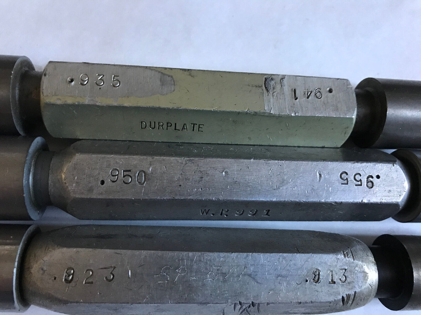Lot The Pipe Machinery Go No Go Plug Gage .923,.913,.935,.941,.955,.950,Sa