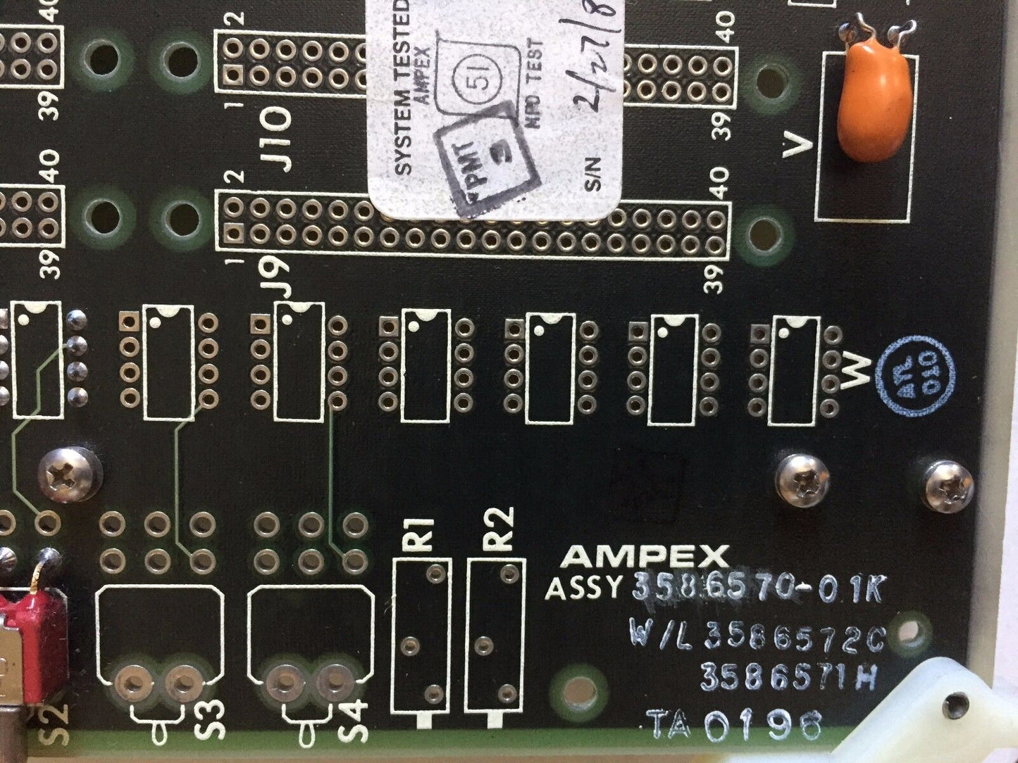 New Ampex 3586570-01K Control Circuit Board Assy 3586572C,3586571H,Ta0196 ,Az
