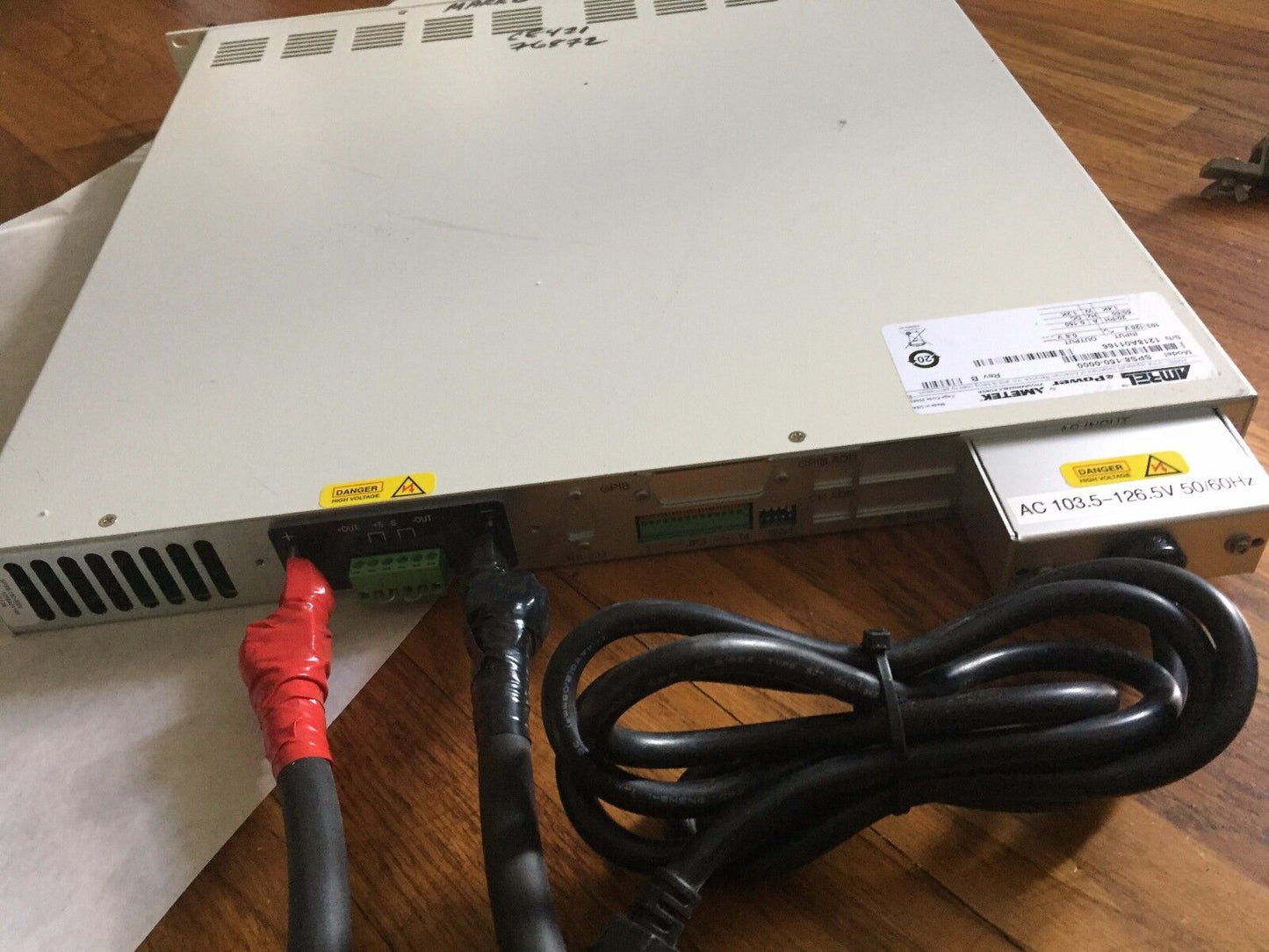 Ametek Sps8-150-0000,Ametek 103-126 Ac 103.5-126.5V  Power Supply,Bs