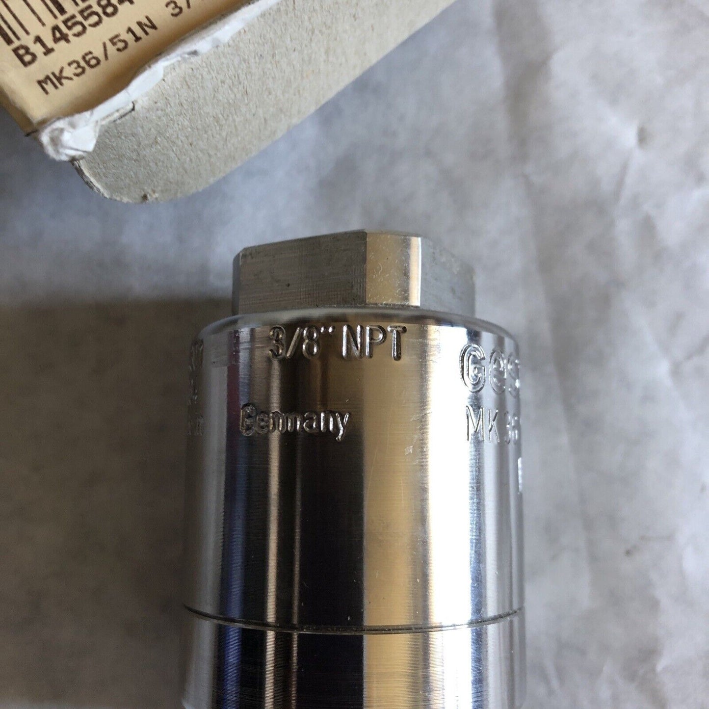 New 3/8 Npt Gestra Mk 36/51 Pma 55 Bar Tma 400*C Pmo 465 Psi Tmo 240 F,Eb