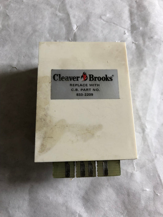 Cleaver Brooks 833-2209,833-2209,833 2209,Honeywell St73a1234,St73a1344,Cw