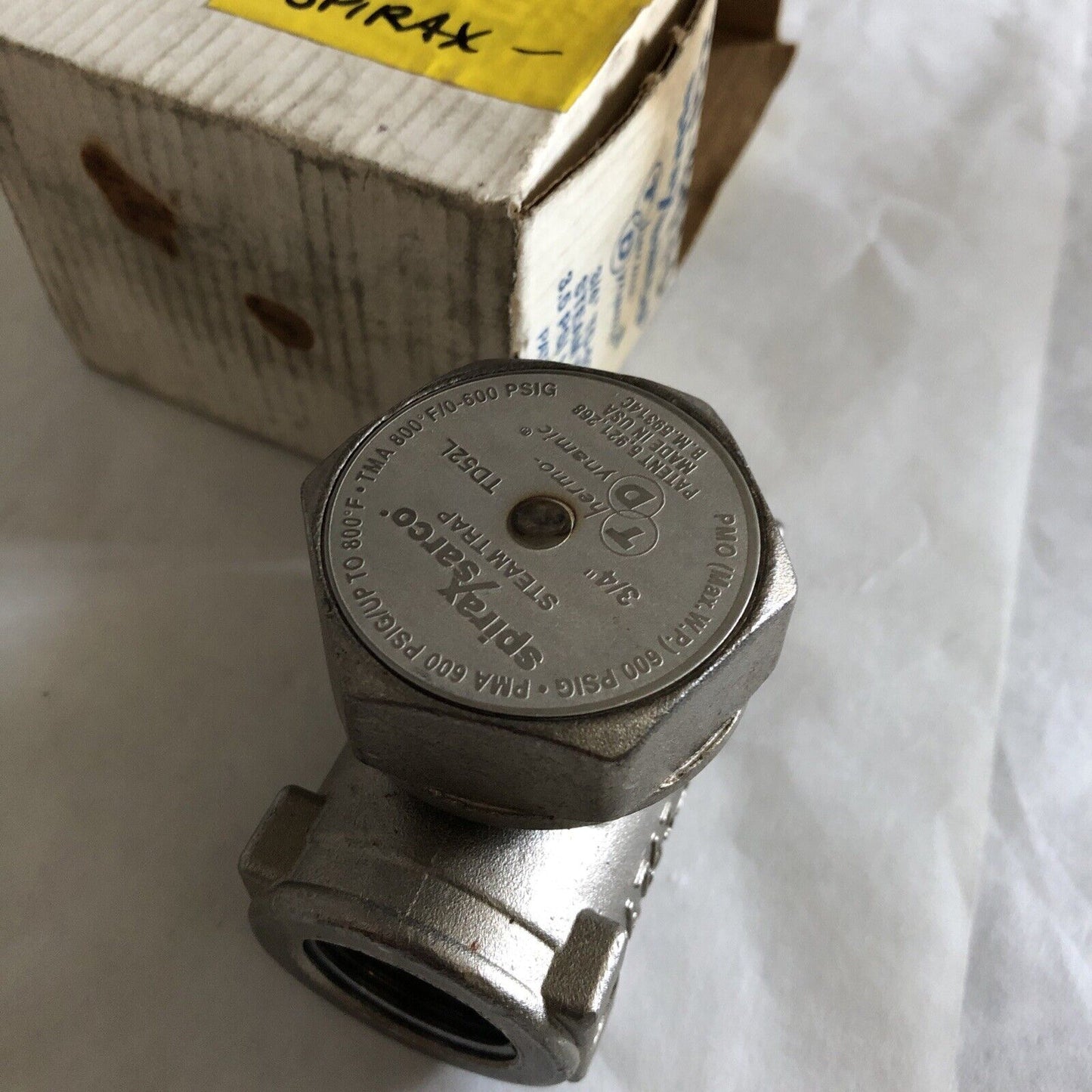 New 3/4" Npt Spirax Sarco 3/4 Td52l,B.M. 59314C Thermo-Dynamic Steam Trap,Bu