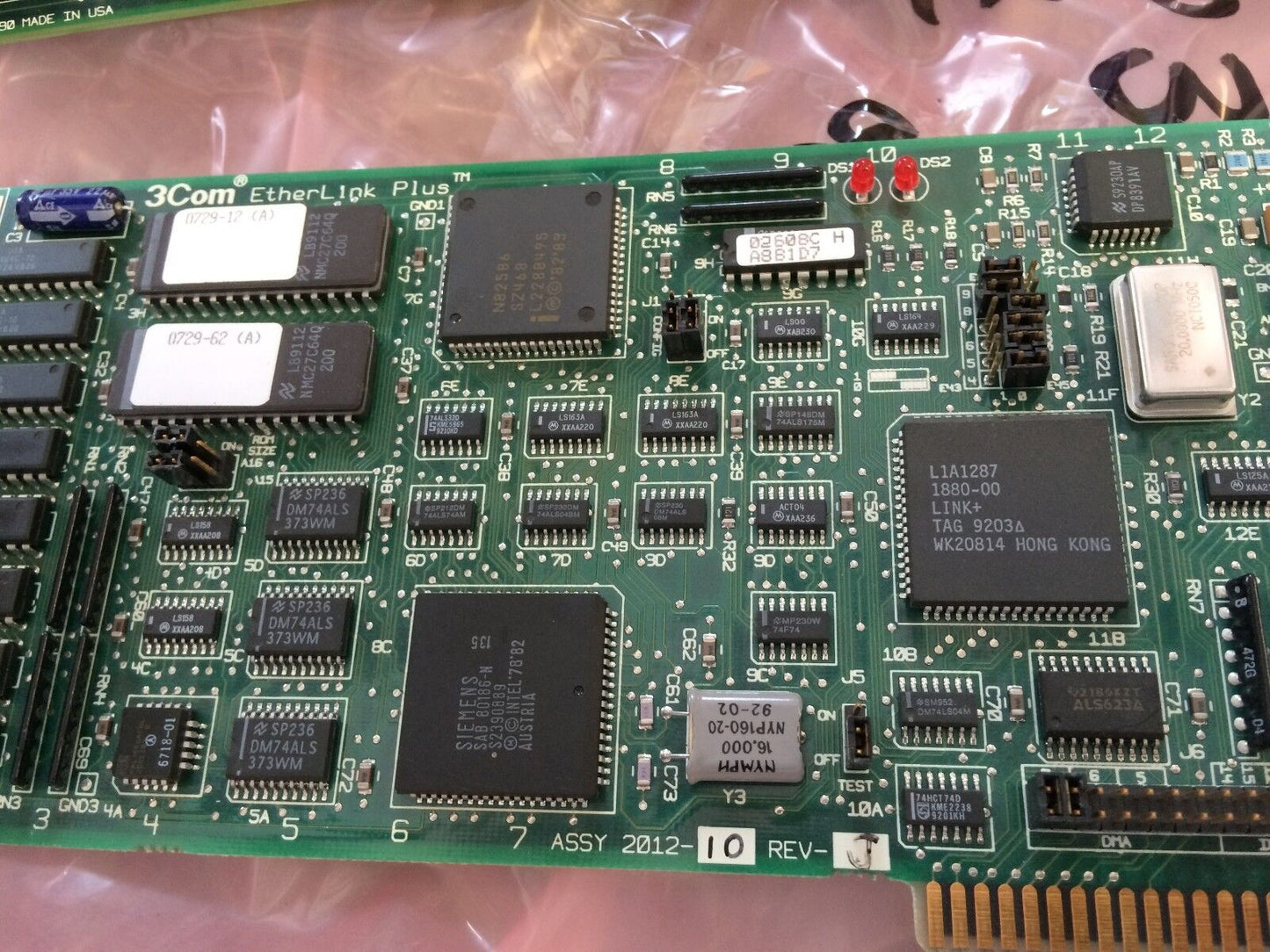 3Com 2012-10 Rev G,Revi,Rev J,3Com Setherlink Plus,Square D 8010 Type Sfi-610,Ee