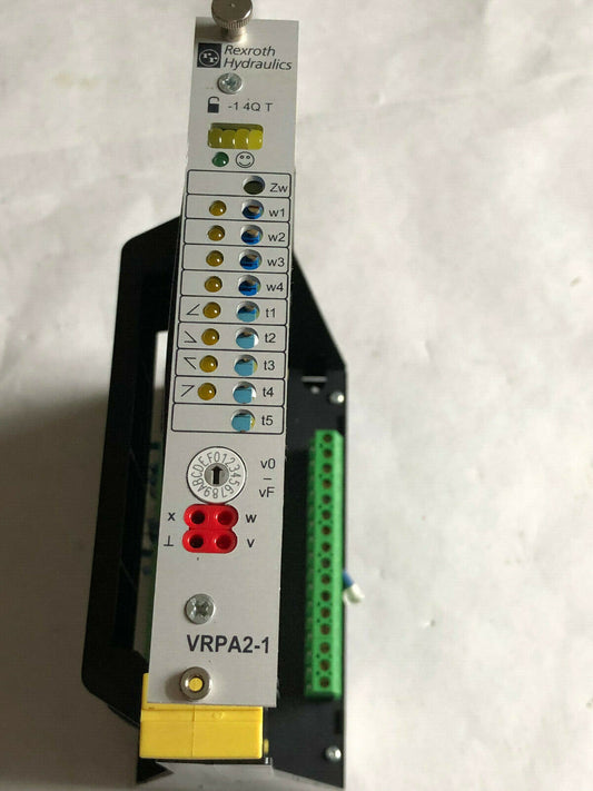 Rexroth Vrpa2-1 Analog Hydraulic Amplifier Proportional,Vt3002-2X/48F,En
