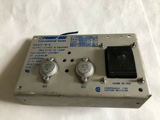 Power-One Haa15-.8-A,Haa15-8-A,E59712,50042B Power Supply,Aj