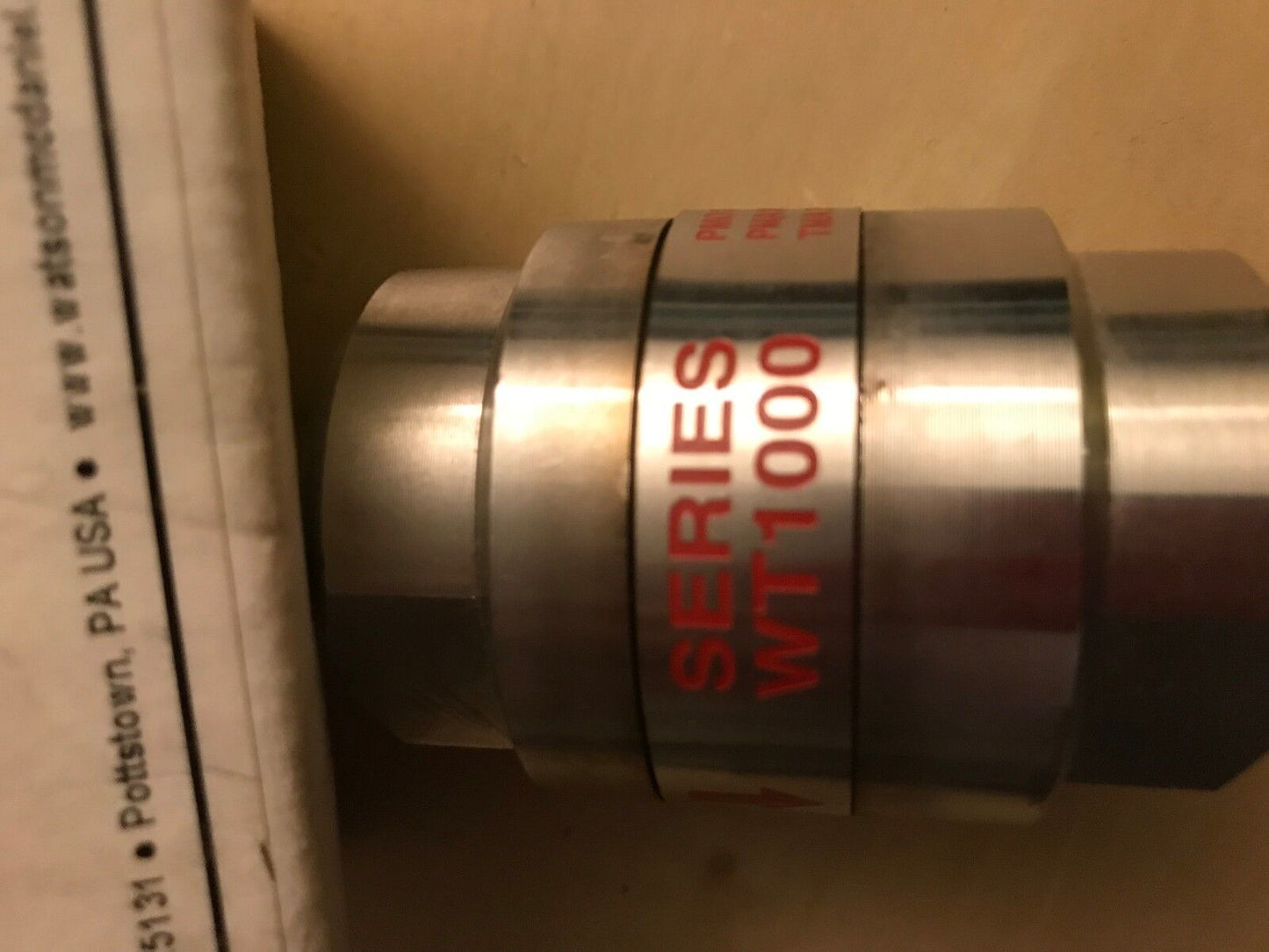 3/4" Npt Watson Mcdaniel Wt1000 Series Wt1000 Thermo Dynamic Steam Pmo 300,Al