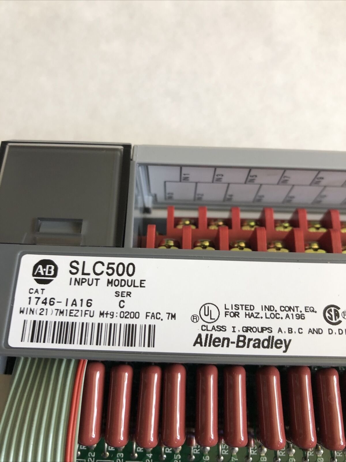 New Allen Bradley 1746-Ia16, 1746-Ia16 Slc 500 Input Module 459221-1360,Eb