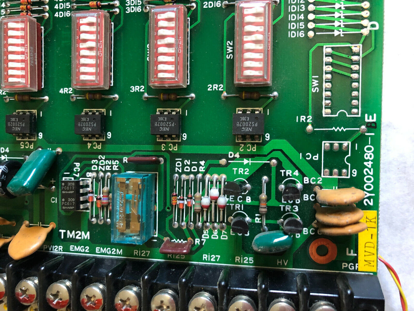 Hitatchi Mvd-1K 2Y002480-1 E Plc Circuit Board,2Y002480-1Be,2Y002480-1E,Tf,Tk