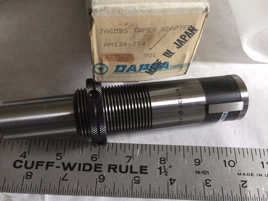 New Showa Am138-Jt4 #4 Jacobs Taper Adapter Dapra Am138 12750 701,Ak