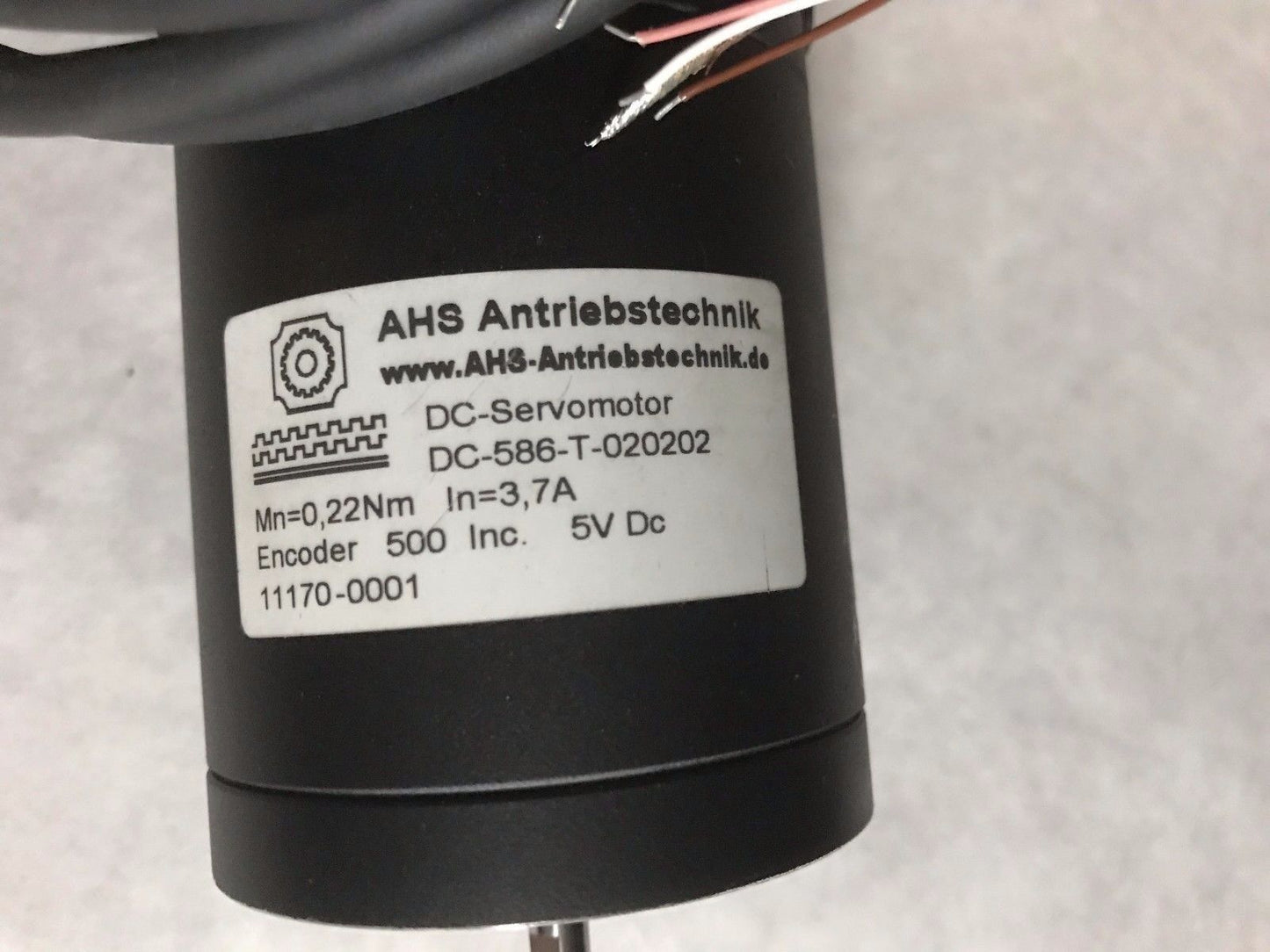 New Ahs Dc-586-T-020202,Sick Dfs60b-Bbpk10000,1017-0080 Dc Servo Motor,Bt