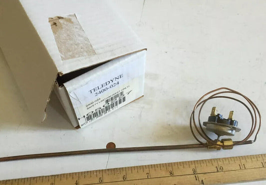 New Teledyne  2400-024,Therm-0-Disc,2854447 Hi Limit 215F,De