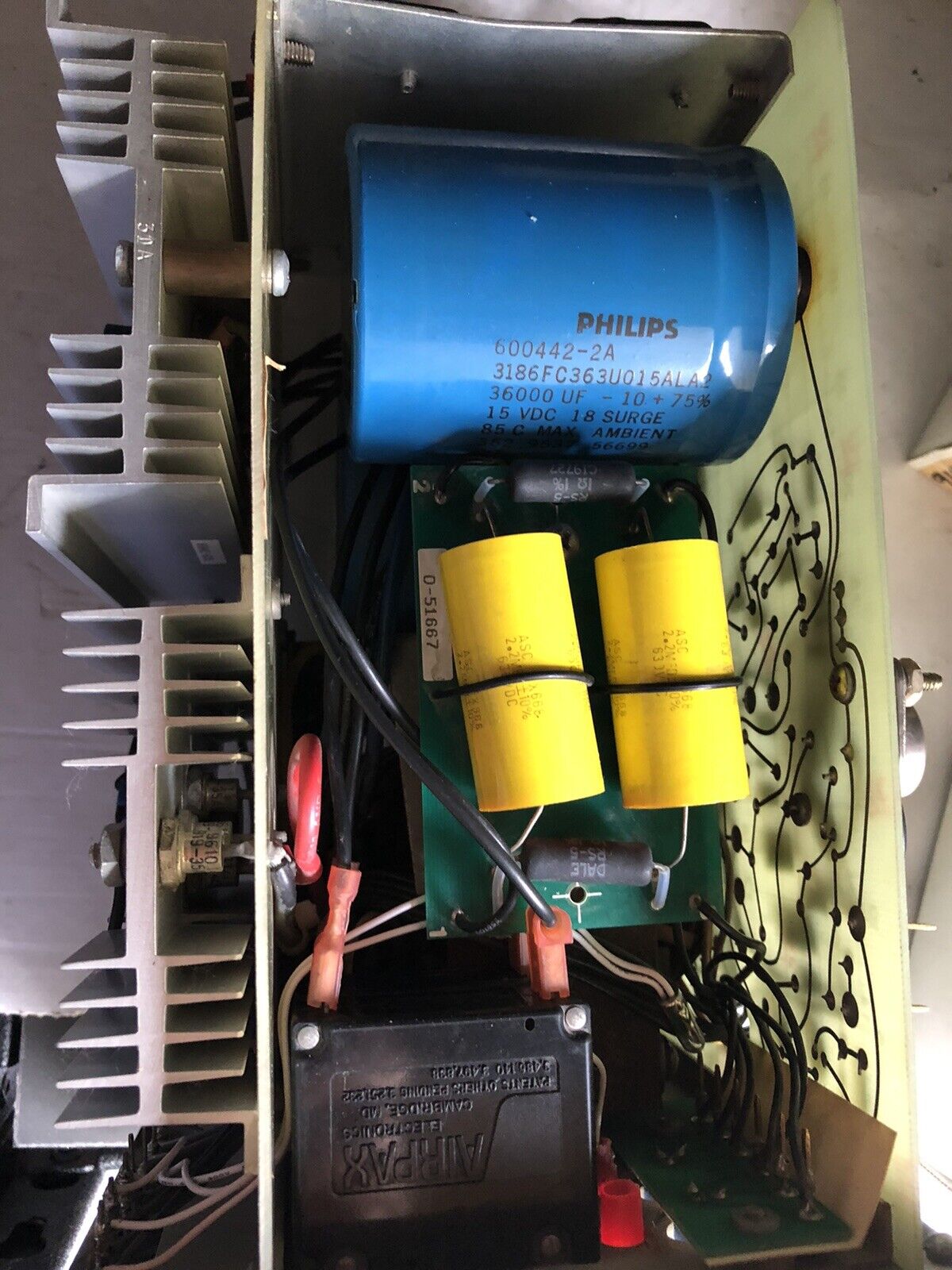 Baldor-Reliance 0-51890 Dual 5.5 Volt Power Supply 0-51660,Tc