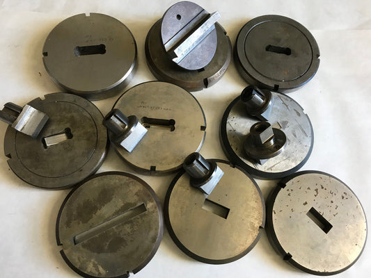 Lot 6 Sets Strippit Amada Rectangle Punches & Dies .312X1.375 To .500X1.250,Ad