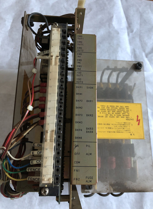 Fanuc A14b-0076-B355 Power Input Unit,Fmc-3 Fuji Magnetic Contactor,Boxyk,Dc