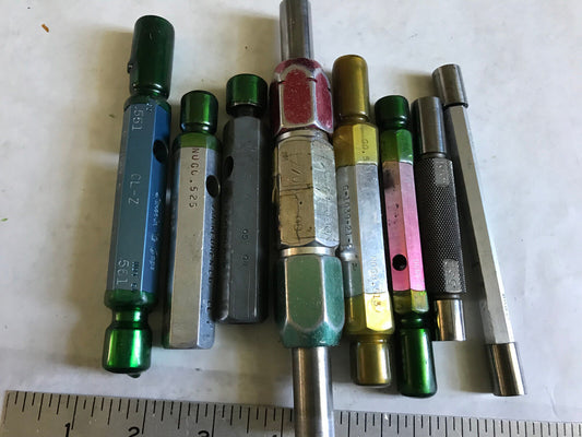 Lot Plug Gage Go Nogo Van Keuren .4968,5052,531,532,551,561,503,513,560,566,Es