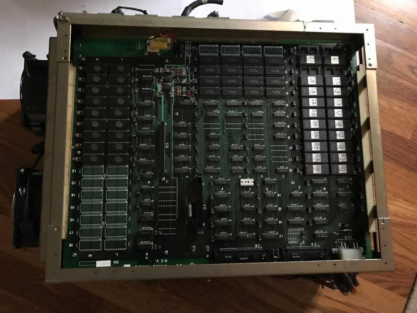 Yaskawa Cps-20Nb, Cp04, Mm01,Cp03,Jancd-Mm01c Pcb Board Rack,Jancd-Mm01c,To