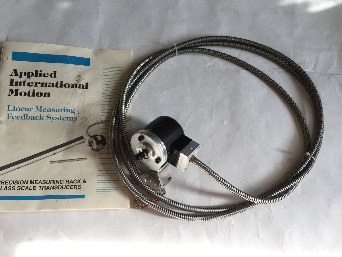 New Aim Pe2500.Ld.M Rotary Encoder. 2500 Pulses Per Revolution. 5Vdc,Sg